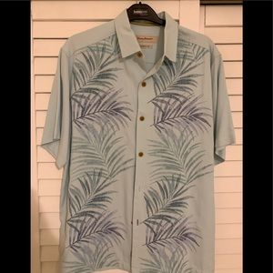 Tommy Bahama Men’s silk shirt sleeve shirt